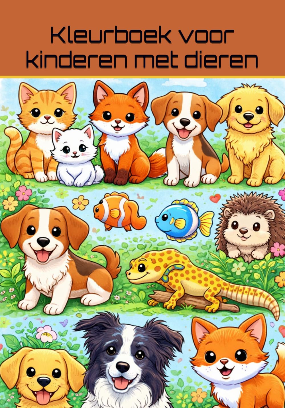 Kleurboek voor kinderen met dieren