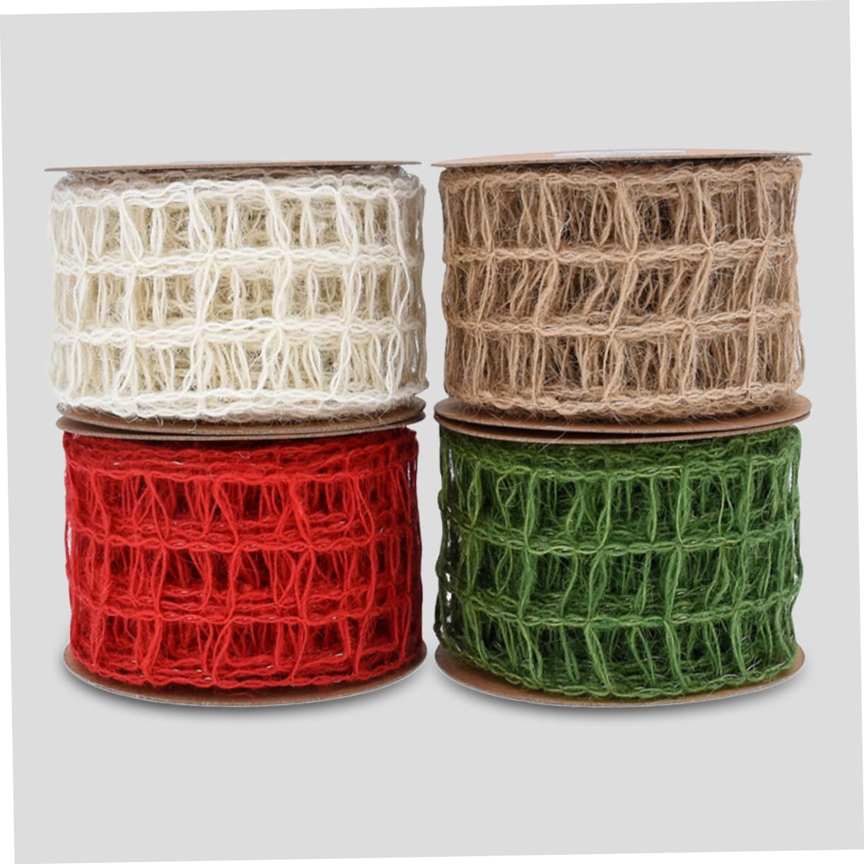 Operitacx 5stücke Burlap Dekorationsband Mit Bastelmaterial Für Hochzeiten Und Weihnachtsdekoration Stränge Langlebig Und Vielseitig Einsetzbar