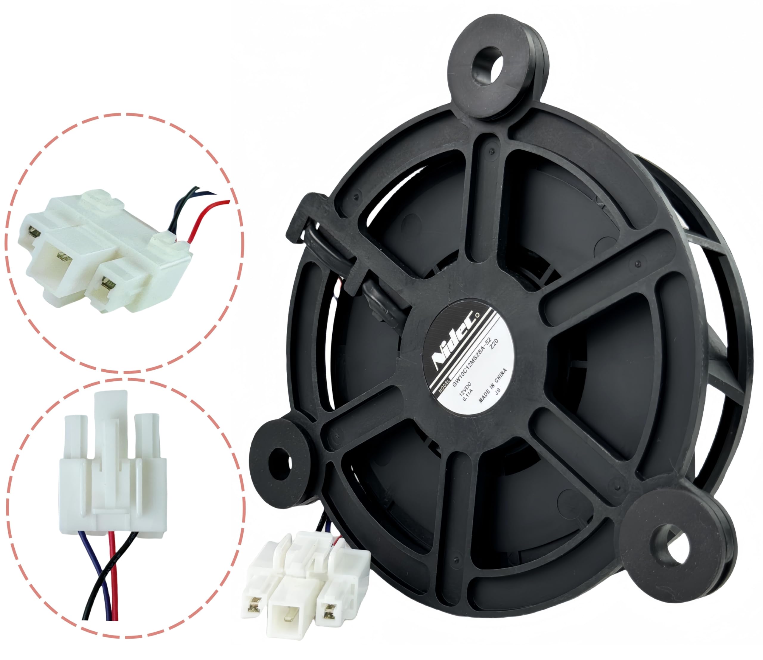 Amazon.com: GW10C12MS2BA-52 Z20 Cooling Fan Motor for Midea