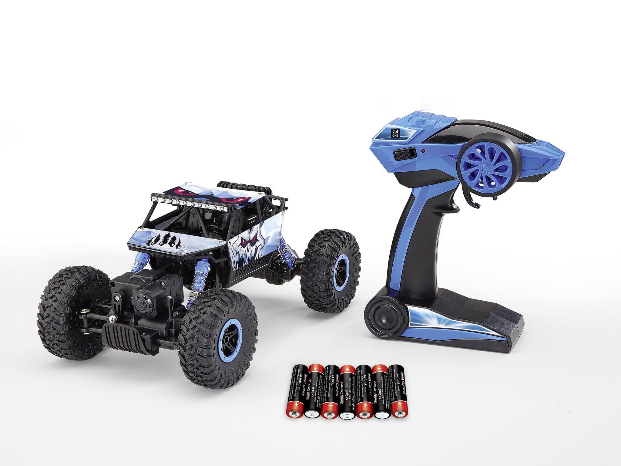 Revell 1052 Adventskalender RC Crawler I Ferngesteuertes für Bastler I für Jungen, Mädchen & Erwachsene I Geschenk zu Weihnachten I Ab 10 Jahren