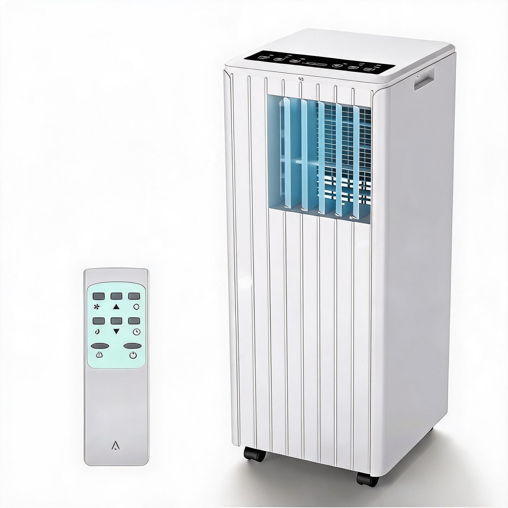 3 In1 Air Conditioner 9000 BTU, Dehumidifier, Cooler & Fan with 2 Speeds, Digital Display & 24H Timer for Rooms Up to 269sq.ft [Energy Class a]