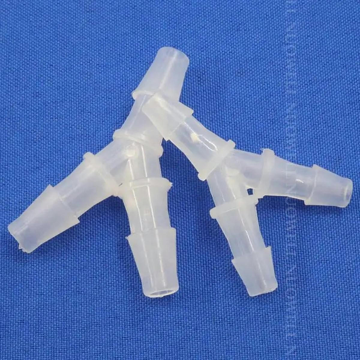 200~5 Stück 2,4–6,4 mm Y-Typ T-Stück-Verbinder Rohrverteiler Aquarium-Adapter Luftpumpenschlauchverteiler-Anschluss-200 Stück-3,5 mm Pagode