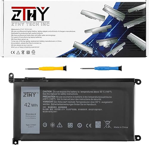 Miniatura 10 de ZTHY 87Wh DWVRR - Batería de repuesto para laptop Dell Alienware x17 R1 R2 Alienware x15 R1 R2 Inspiron 16 7620 2 en 1 Series Notebook 0017GN 0NR6MH