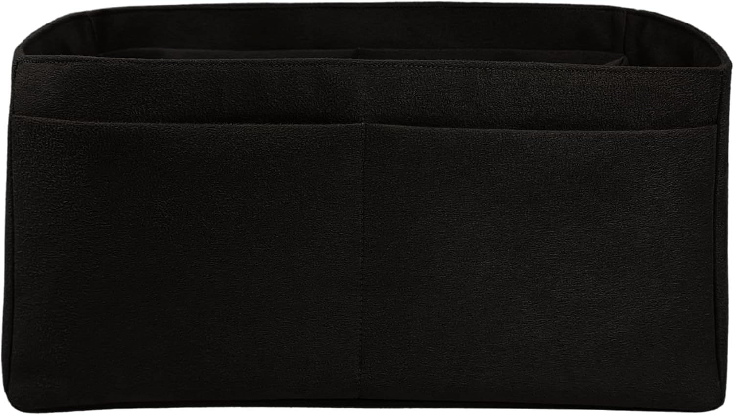 Purse Organizer Insert for Birkin 35, Bag Handbag, Faux Suede Fabric Soft and Smooth Lightweight Fits Perfectly Sturdy Gift Ideas for Women (Black HBK35)