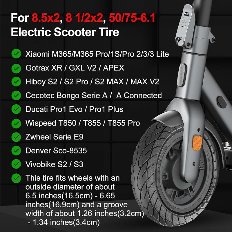 BANGTING 10x2.125 tubeless roller gumi 8.5x2.0 10x2.0 elektromos rollerhez