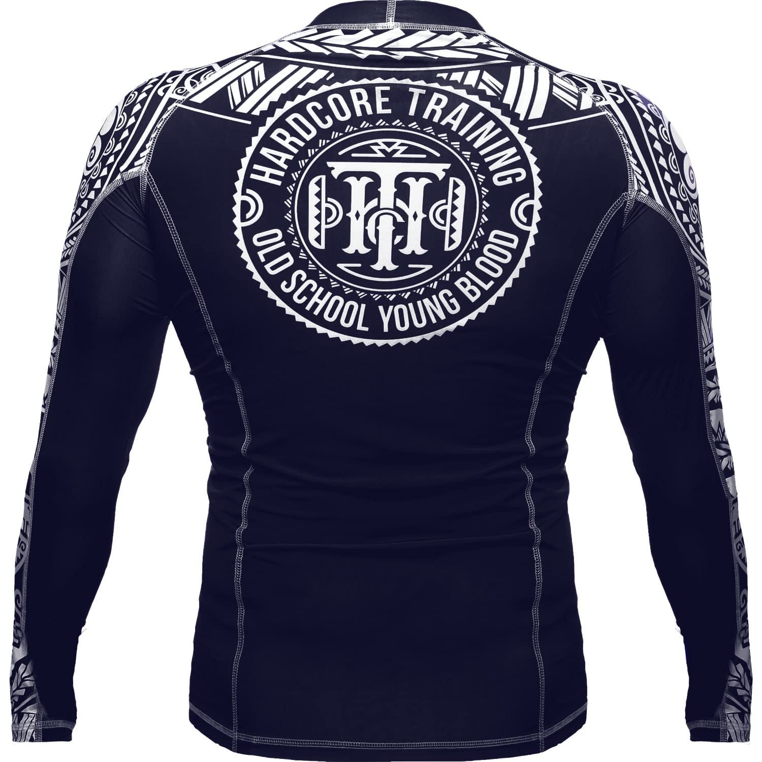 Hardcore Training Rash Guard Men's Chemise de Compression Homme MMA BJJ Fitness Arts Martiaux No Gi Grappling Boxe Workout