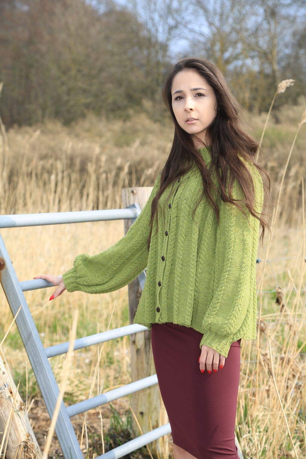 No-s-1219 Rachel Cardigan Maize 126 S/M