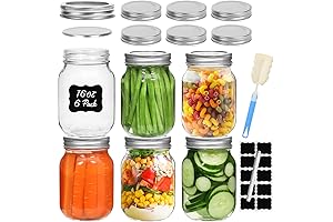 Reliable Regular Mouth Mason Jars: The Airtight Storage Solution