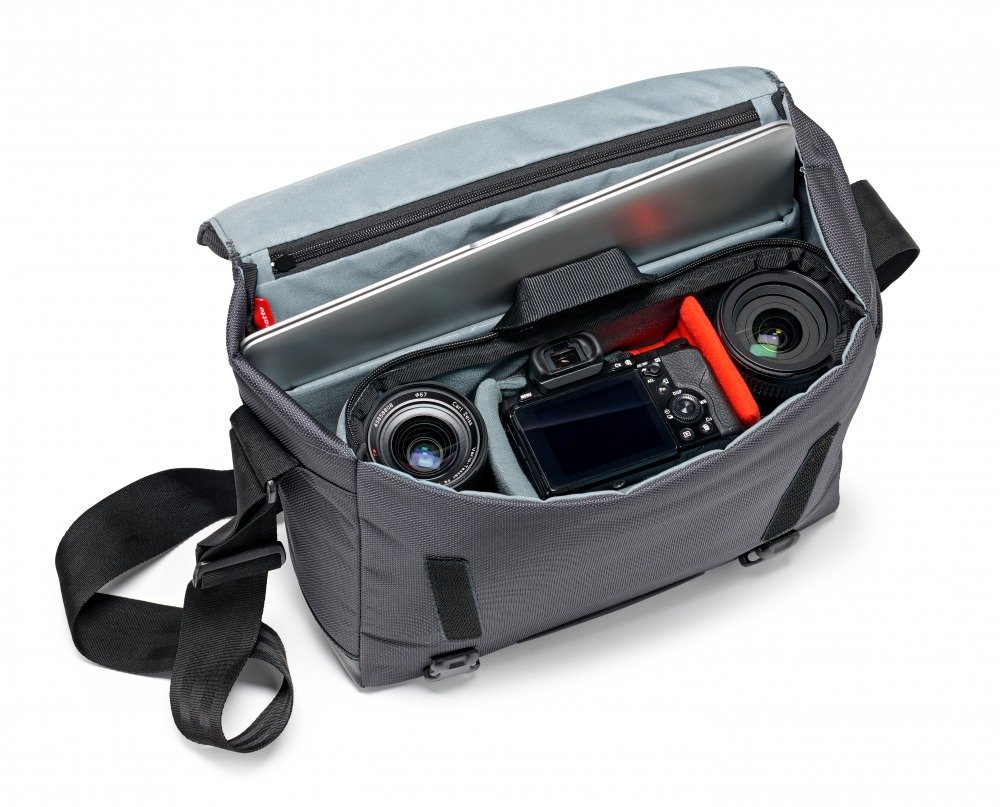 Manfrotto Manhattan Kamera-Messenger-Tasche Speedy-10 für DSLR/CSC