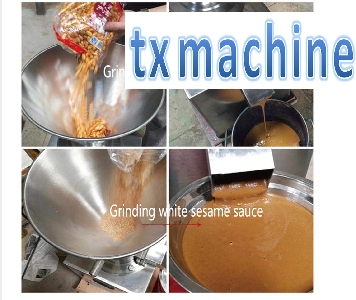 50-500kg/h Peanut Butter Machine Ketchup Machine Colloid Mill Emulsifying Machine(380V/50HZ,4.5L)