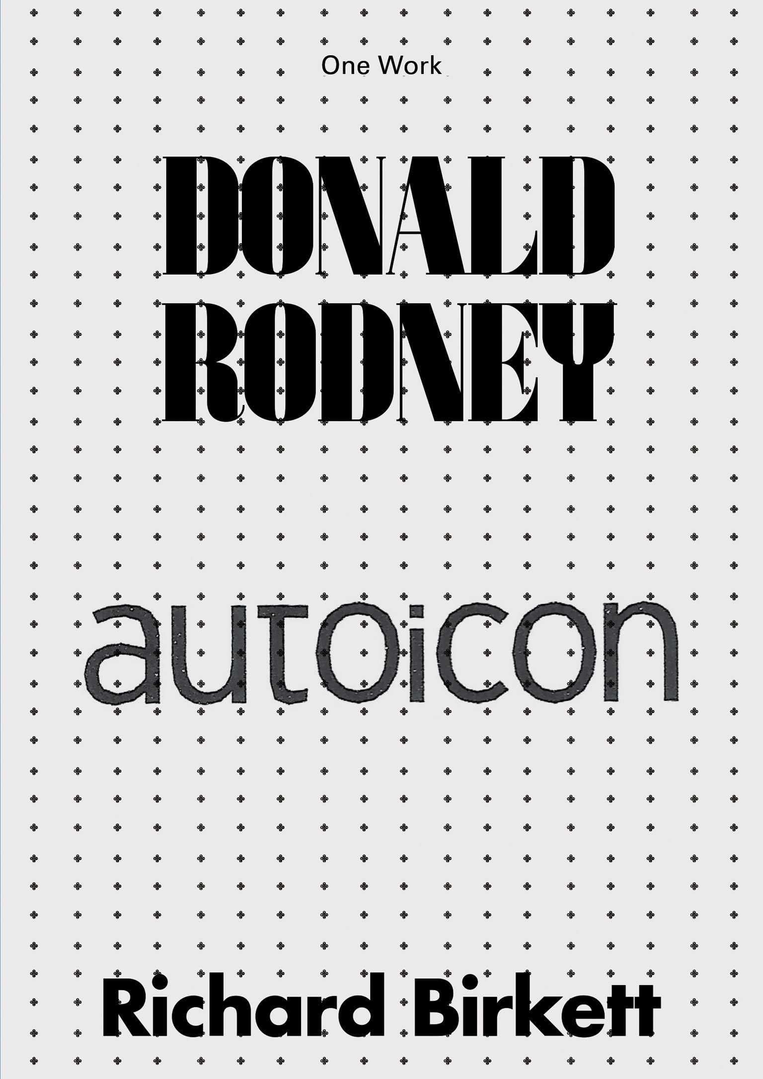 Donald Rodney: Autoicon by Richard Birkett PAPERBACK 9781846382574