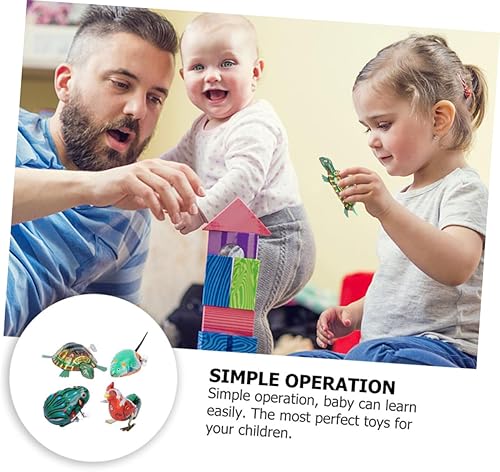 Miniatura 2 de 5pcs Mini Wind- up Juguetes de Halloween Juguetes Fiesta Caminar Saltar Juguete de Rana Saltar Juguete Niños Juguete Preescolar Juguete de Dibujos