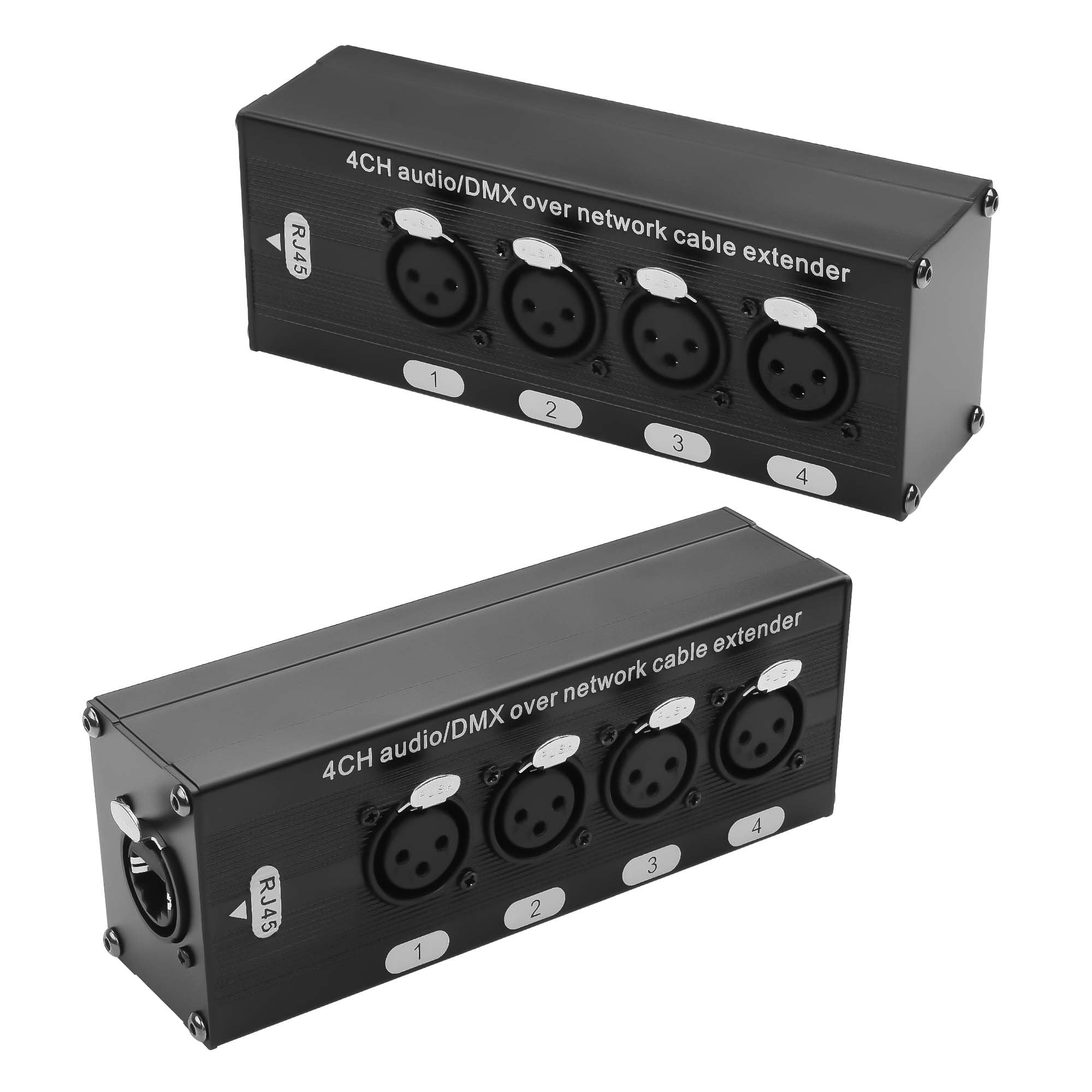 GINTOOYUN XLR auf Ethernet Extender Buchse auf RJ45