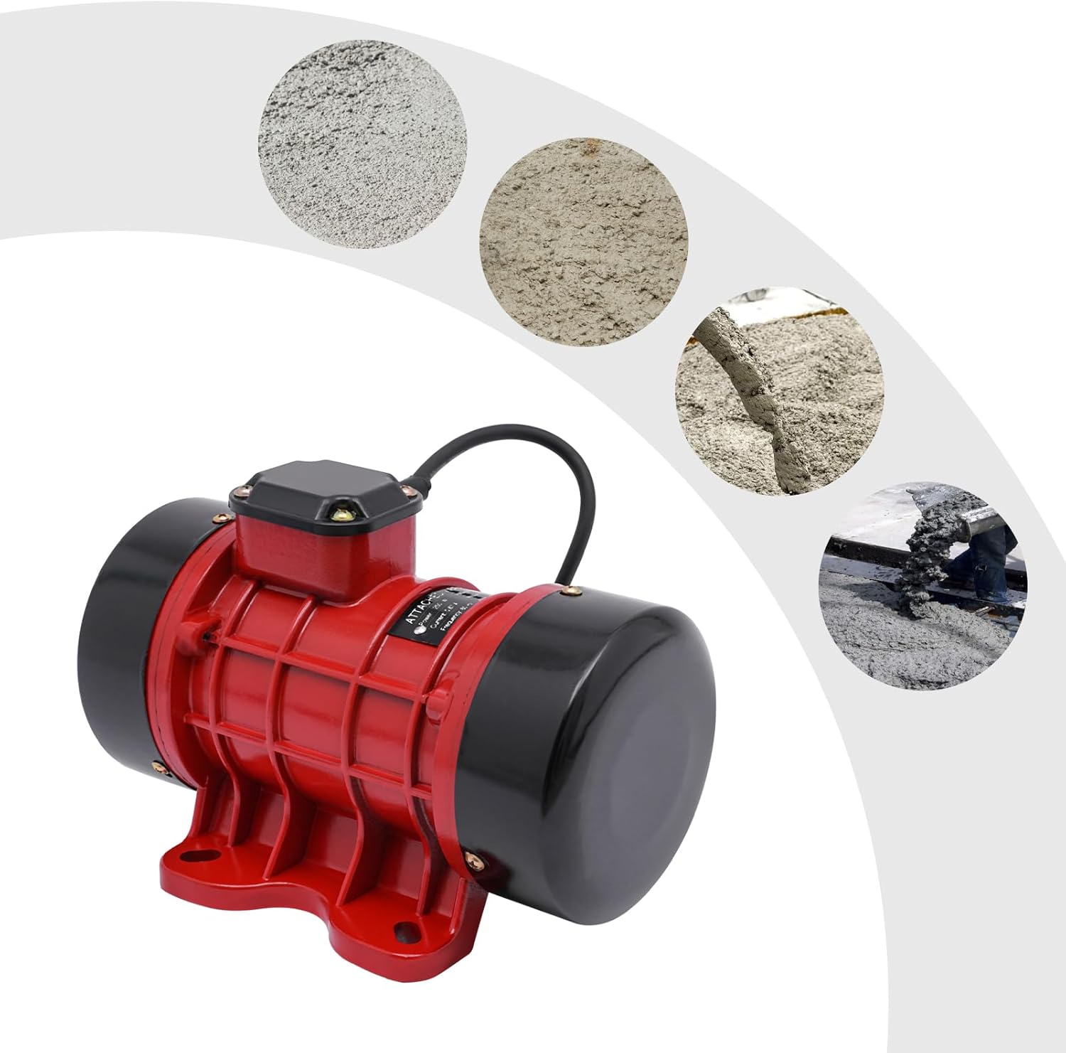 Concrete Vibrator Vibration Motor 250W Vibrating Electric Vibrators Shaker Table