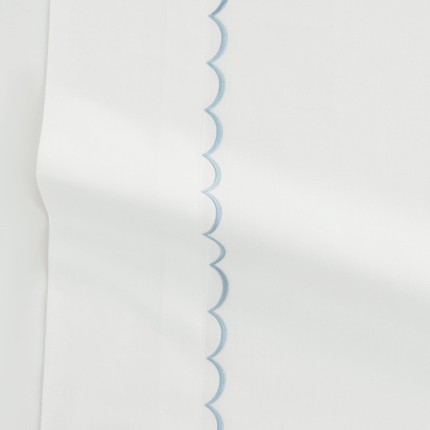 Dreamology King Size Sheets Set Cotton,100% Cotton King Size Sheets,300 Thread Count,Soft,16" Deep Pocket, Cotton King Sheet Set, 4-Piece Include 1 Fitted Sheet,1 Flat Sheet & 2 Pillowcase (Sky Blue)