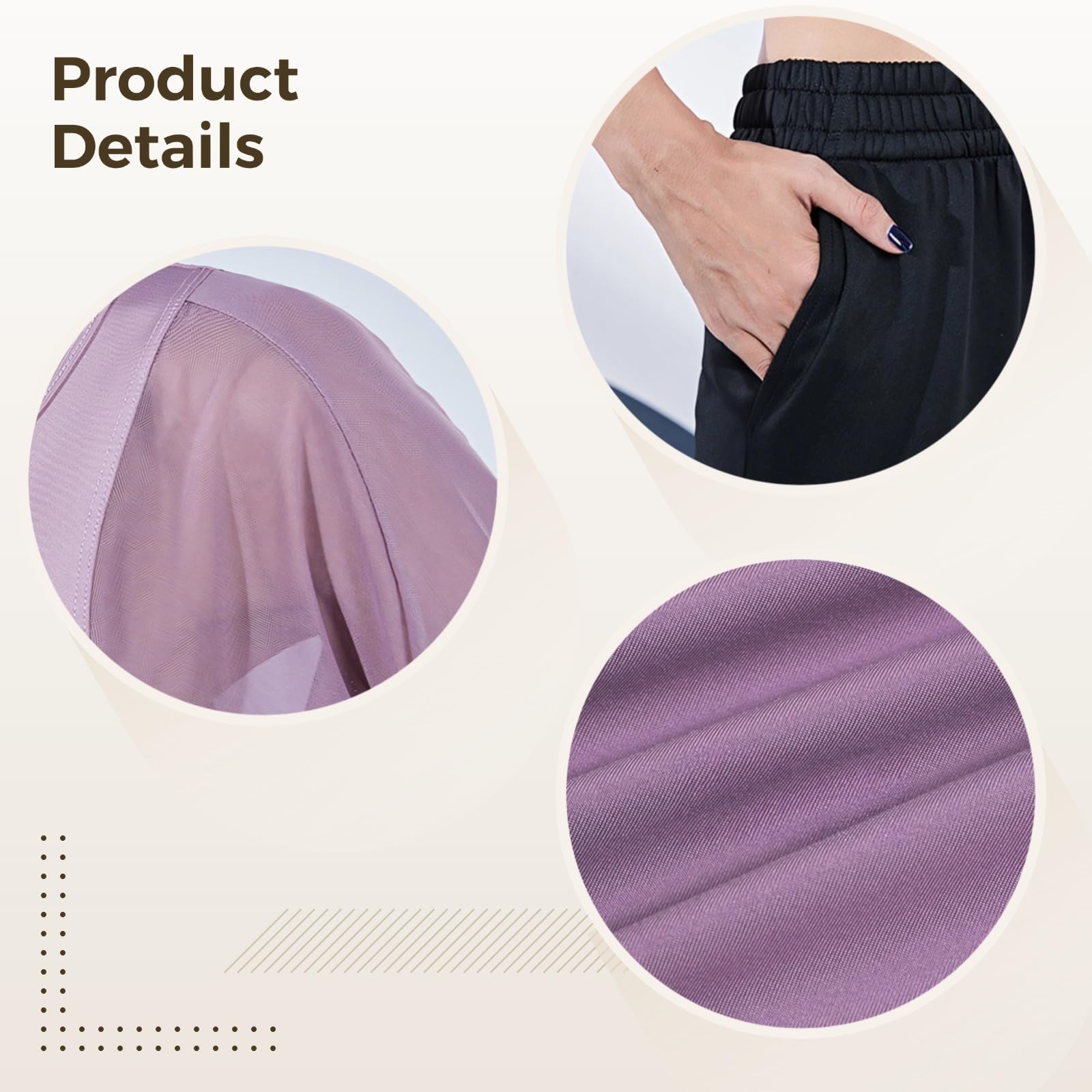 Tenue de pilates pour femme, ensemble 2 pièces XXL en noir et, pantalon extensible évacuant l'humidité et t-shirt à manches courtes avec taille élastique, Multiples, taille unique