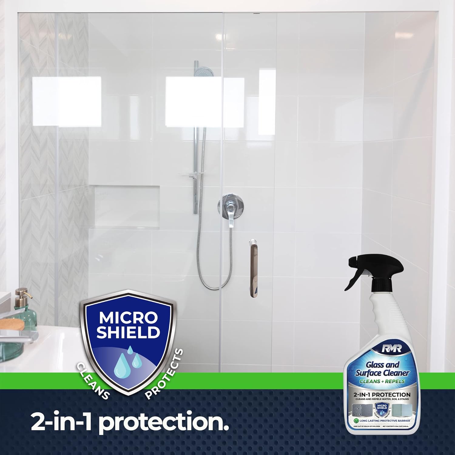 Buy RMR 2in1 Glass and Surface Cleaner Plus Repellent, StreakFree