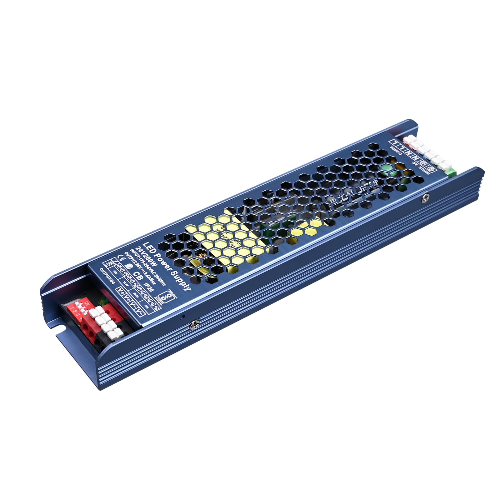 Transformateur LED 24V 200W BENLUN alimentation AC 220V vers DC 24V IP20 - 8