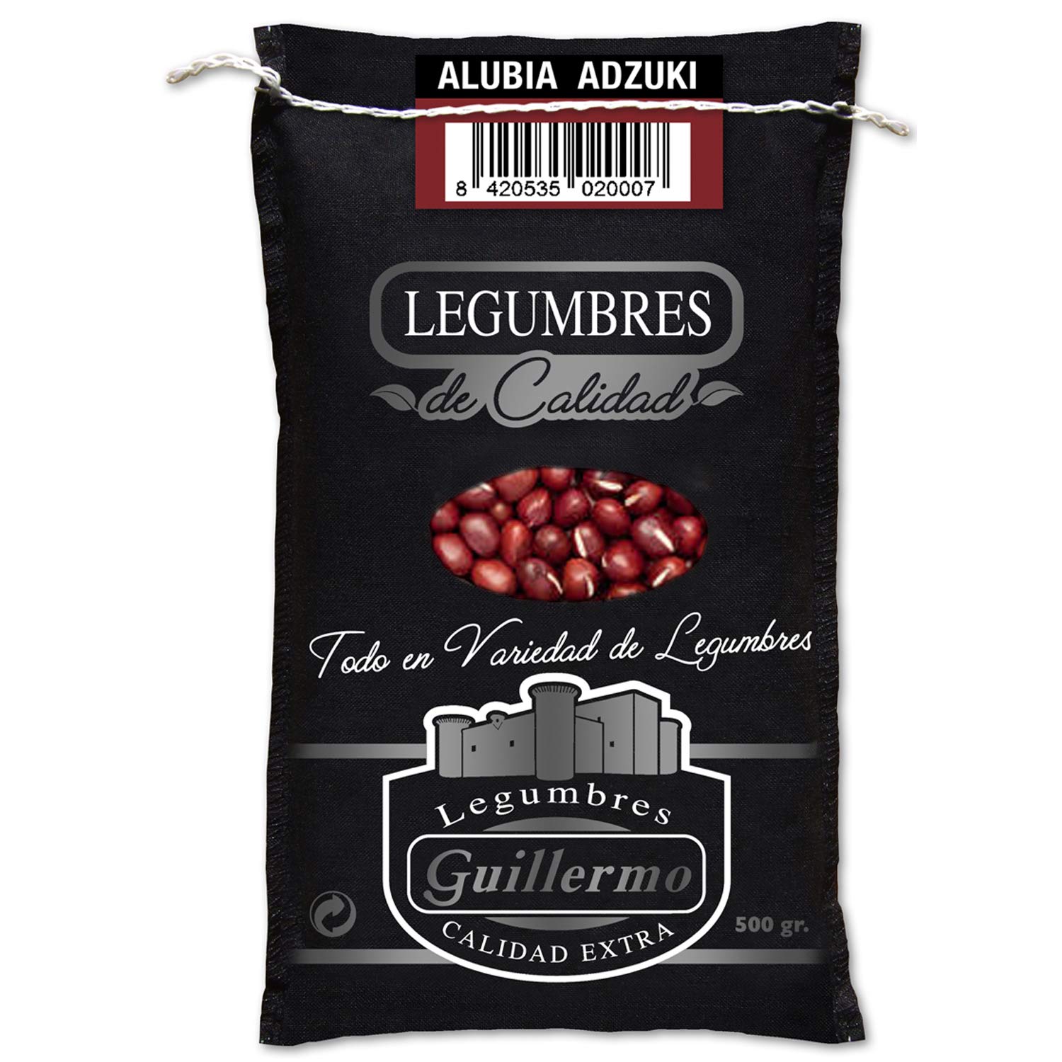 Alubia Adzuki Saco 500 g Calidad Extra Gourmet