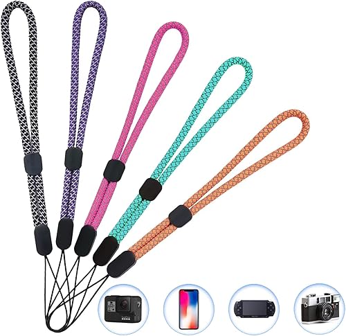 Miniatura 5 de YOUOWO Wrist Lanyards adjustable length 6 pcs small Strap Wrist Short Lanyard for Keys Phone Cases Lanyard Keychain USB