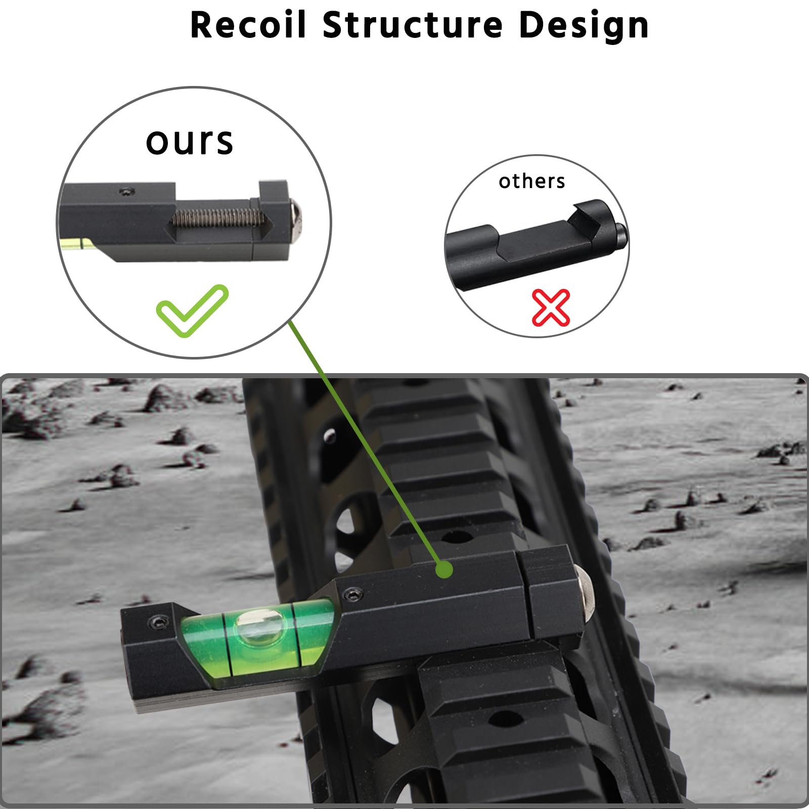 Scope Leveling Kit - Precision Bubble Level -4 Scope Leveling Kit - Precision Bubble Level -4