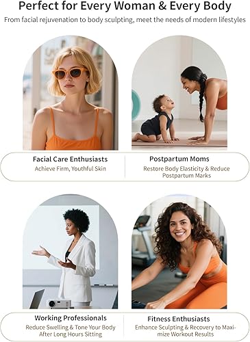 Miniatura 6 de DiDEER Máquina para esculpir el cuerpo 5 en 1, la mejor máquina de eliminación de celulitis, masajeador de drenaje linfático, herramienta de masaje