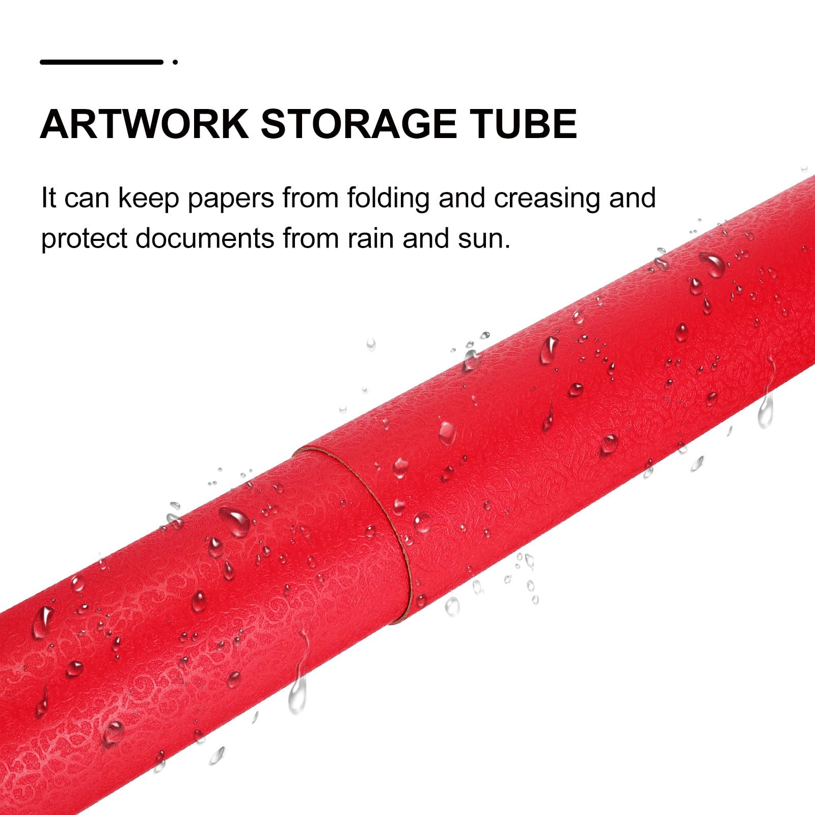 PLAFOPE Tubo Telescópico Extensible Para Almacenamiento De Arte y Documentos Resistente Al Agua y Luz Diseño Compacto Adaptable Para Carteles Planos y Dibujos Portable y Seguro Para Transp