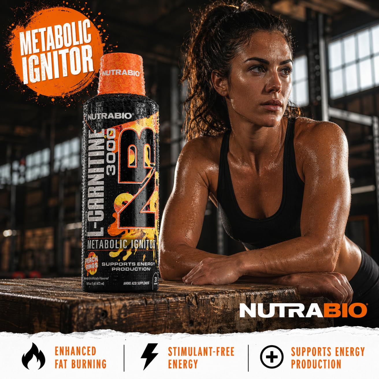 zero shot l carnitine Zero Shot L-Carnitine 2000MG Orange 12x60ML main image 1