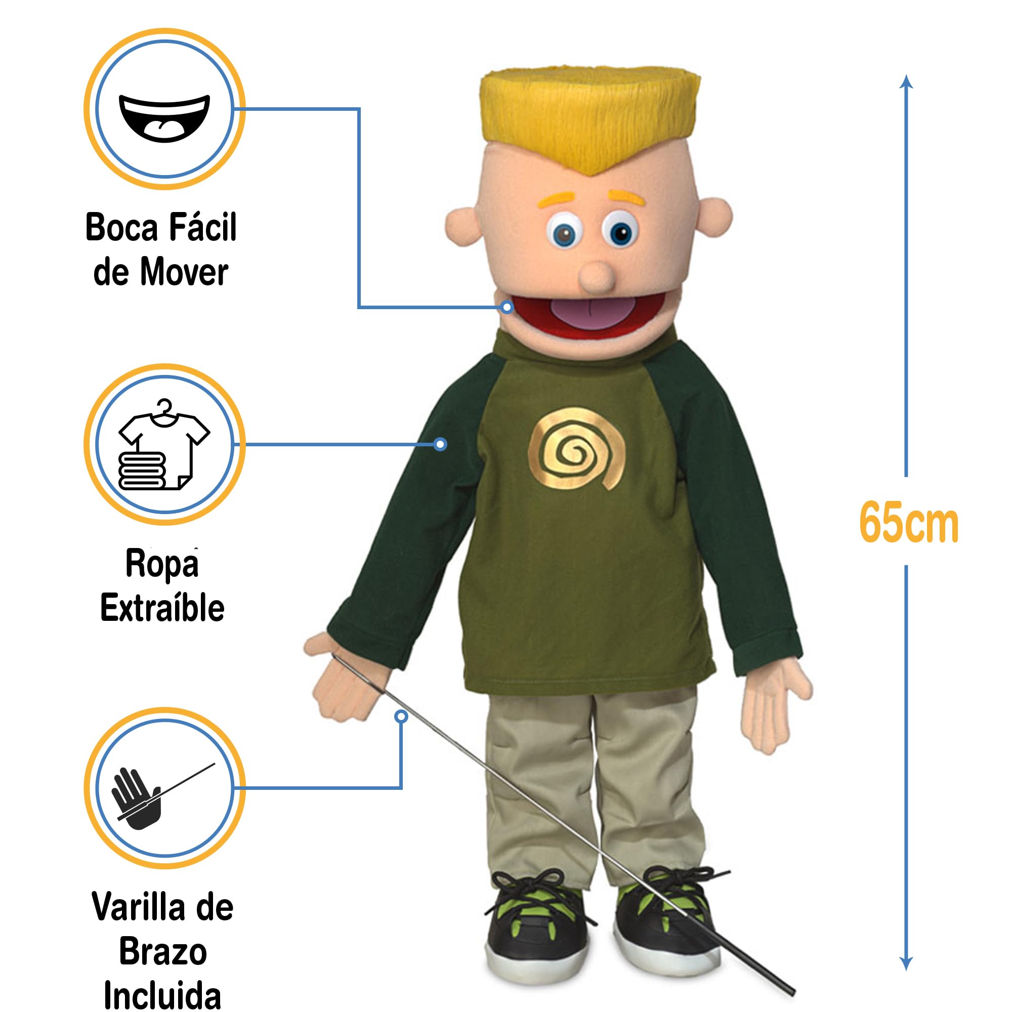25 Eddie Full Body Puppet by Silly Puppets