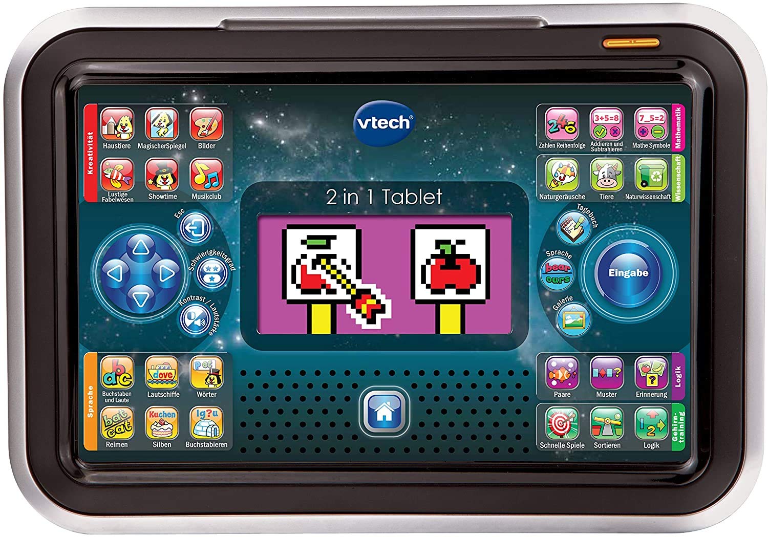 VTech 2in1 Lerntablet - 80 Lernspiele für Kinder 5-7 Jahre