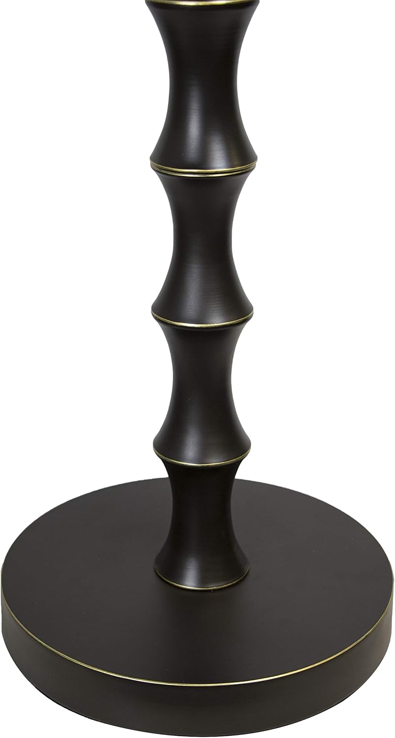 Grandview Gallery Bora 26.75" Metal Accent Table, Gold End Table, Bronze End Table, Round Side Table, Small Side Table for Small Spaces, Couch Side Table, Living Room End Tables (Oil Rubbed Bronze)