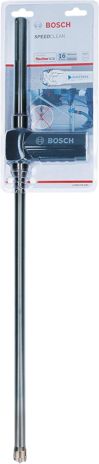 Bosch Professional Hammer Drill Bit SDS Max-9 Speed Clean (for Concrete and Masonry, 16 x 400 x 620 mm, Rotary Hammer Accessories)