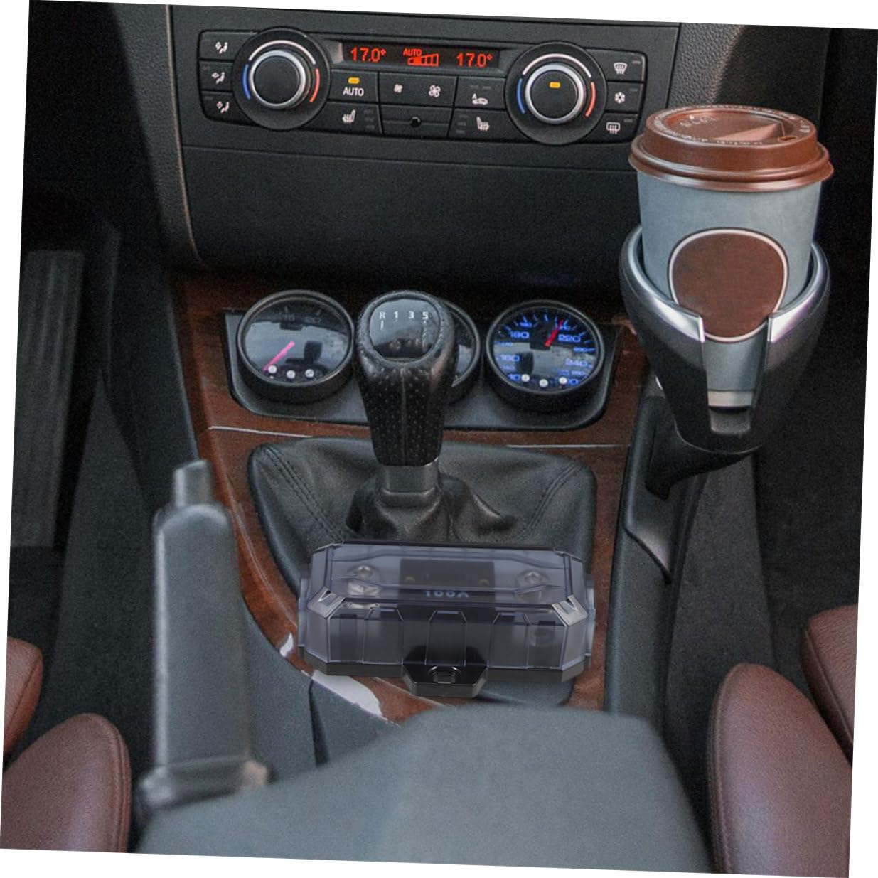 Portafusibili Blocco Fusibili Audio Marino 2 Pezzi Anl 100a per Auto Protezione Circuito in Lega di Zinco Accessorio Elettrico per Amplificatori e Subwoofer per Sistemi Audio