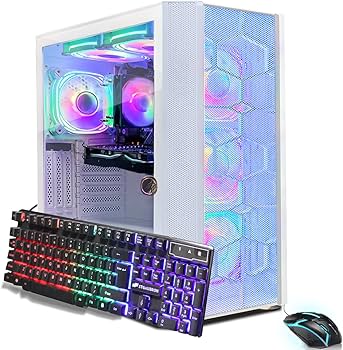 Amazon.com: STGAubron Gaming PC Computer Desktop, AMD Ryzen 5 5500 Amazon.com: STGAubron Gaming PC Computer Desktop, AMD Ryzen 5 5500
