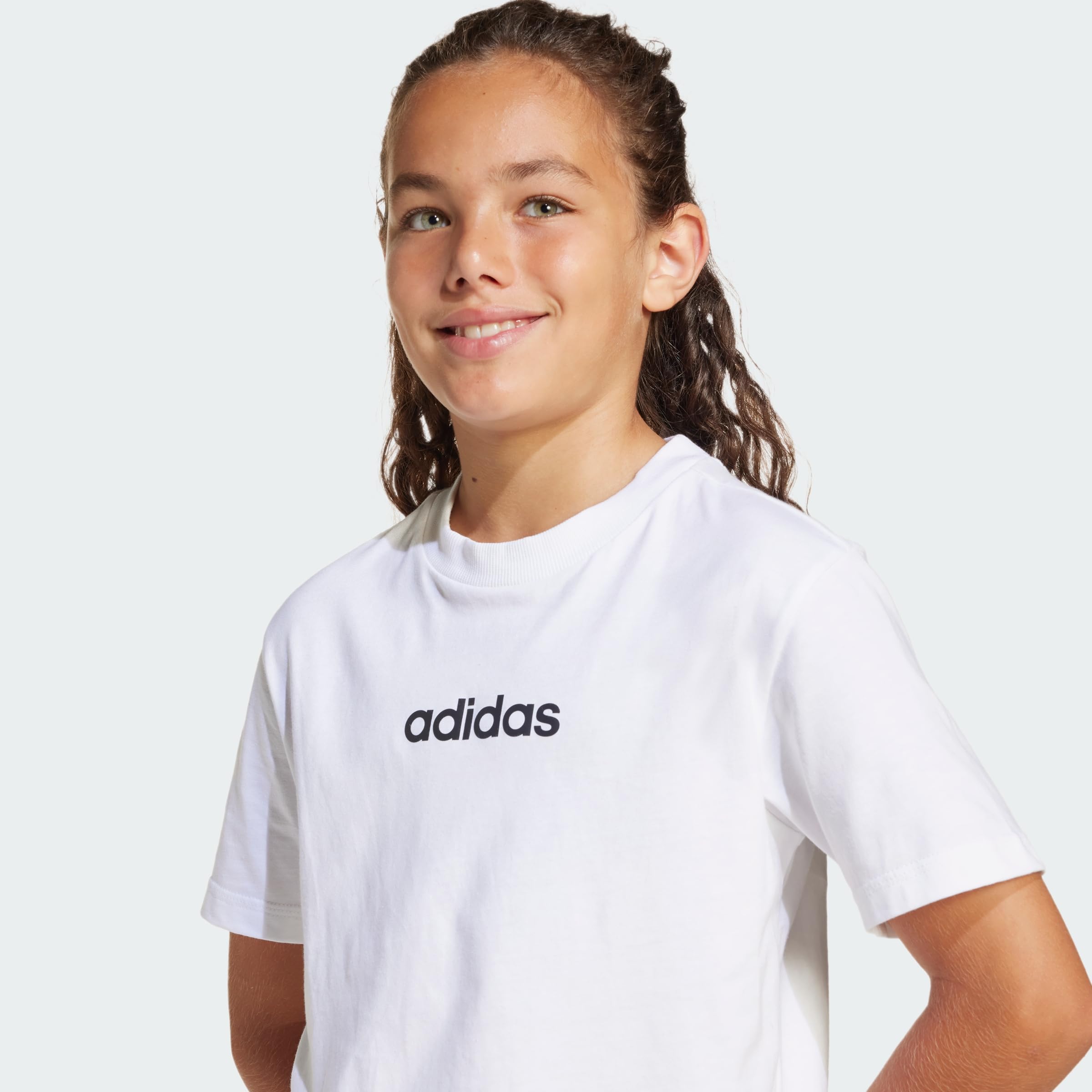 Adidas Essentials Linear Logo T-Shirt Camiseta Unisex niños (Pack de 1)