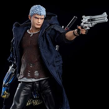 1/12 DEVIL MAY CRY 5 ネロ 1/12スケール PVC&amp;ABS製 塗装済み 完成品 可動フィギュア Amazon.co.jp: 1/12 DEVIL MAY CRY 5 ネロ 1/12スケール PVC&ABS