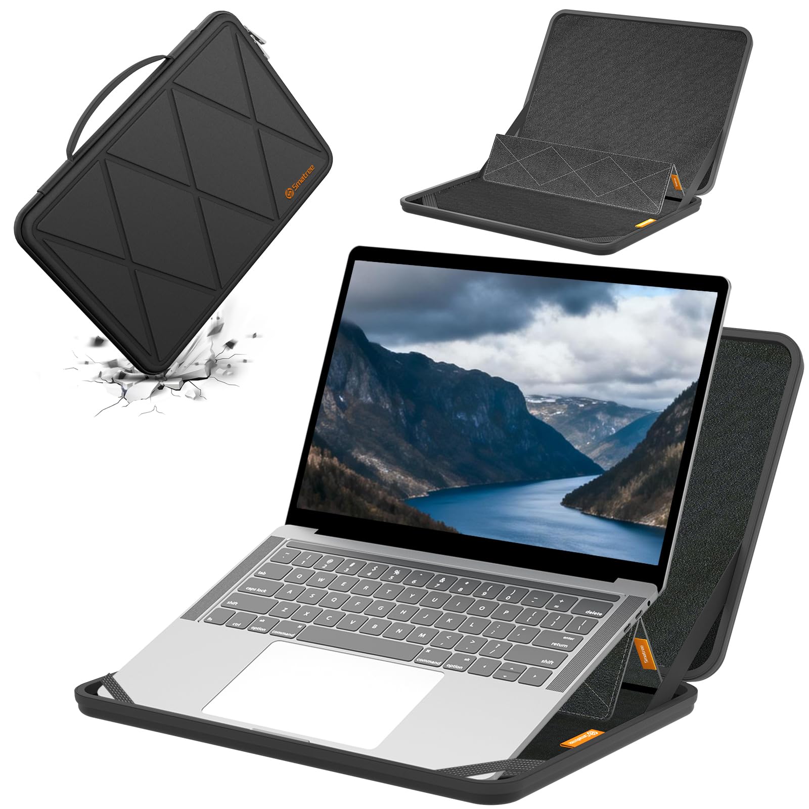 Smatree MS43 Protección rígida 14 Pulgadas Funda para portátil Compatible con DELL Latitude 5431, para Precision 3470/3480/3490 Workstation, para Latitude 5450