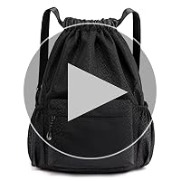 Amazon.com | HOLYLUCK Drawstring Backpack Sports Gym Bag Amazon.com | HOLYLUCK Drawstring Backpack Sports Gym Bag