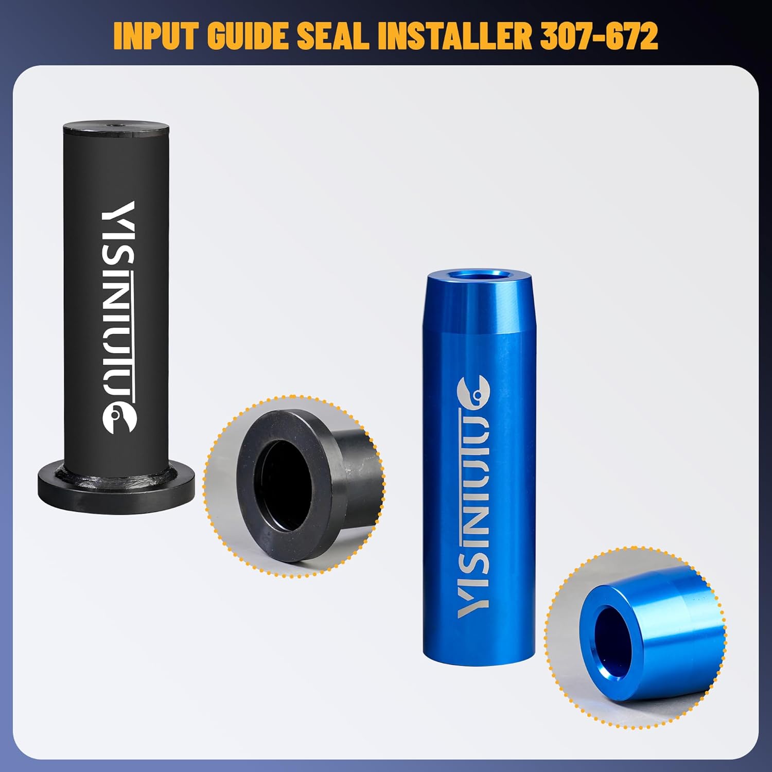 Dual Clutch Transmission Oil Seal Removal & Installer Tool Kit Compatible with Ford Fiesta Focus B-Max EcoSport DPS6 6DCT250 6 Speed