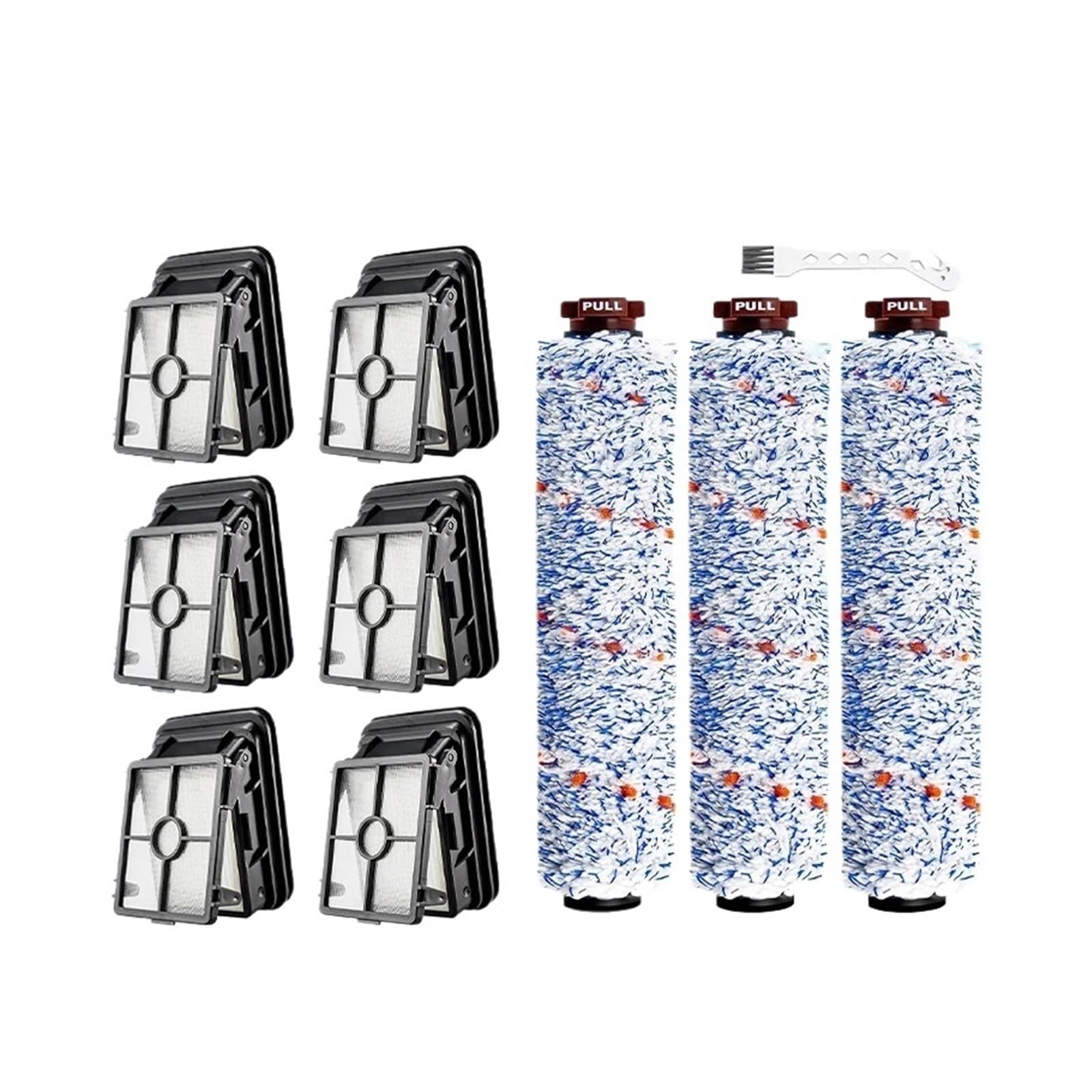 Cepillo Rodante For Aspiradora, Compatible Con Bissel, Reemplazo 1868 1866 1785 2306, Rollo De Cepillo For Aspiradora | 10pcs