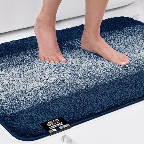 GORILLA GRIP Alfombras de baño de felpa ultra suaves con respaldo de goma texturizada, absorbente, de secado rápido, lavables a máquina, accesorios disponible en Yaxa Costa Rica