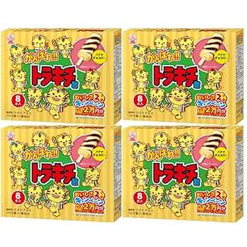 Amazon.co.jp: 【まとめ買い】 竹下製菓 トラキチ 32本セット