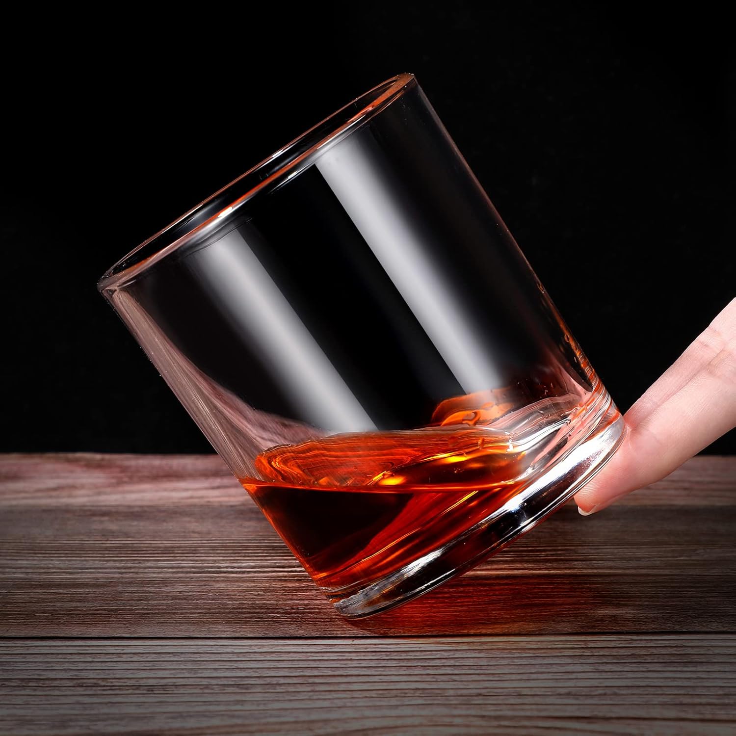 Mimorou 12 Pack Whiskey Glasses 10 oz Old Fashioned Glasses in Bar and Party Bourbon Glass, Rocks Glass, Cocktail Liquor Whiskey Lover Gift Christmas Gifts for Men, Dad, Father(Classic) - Image 3