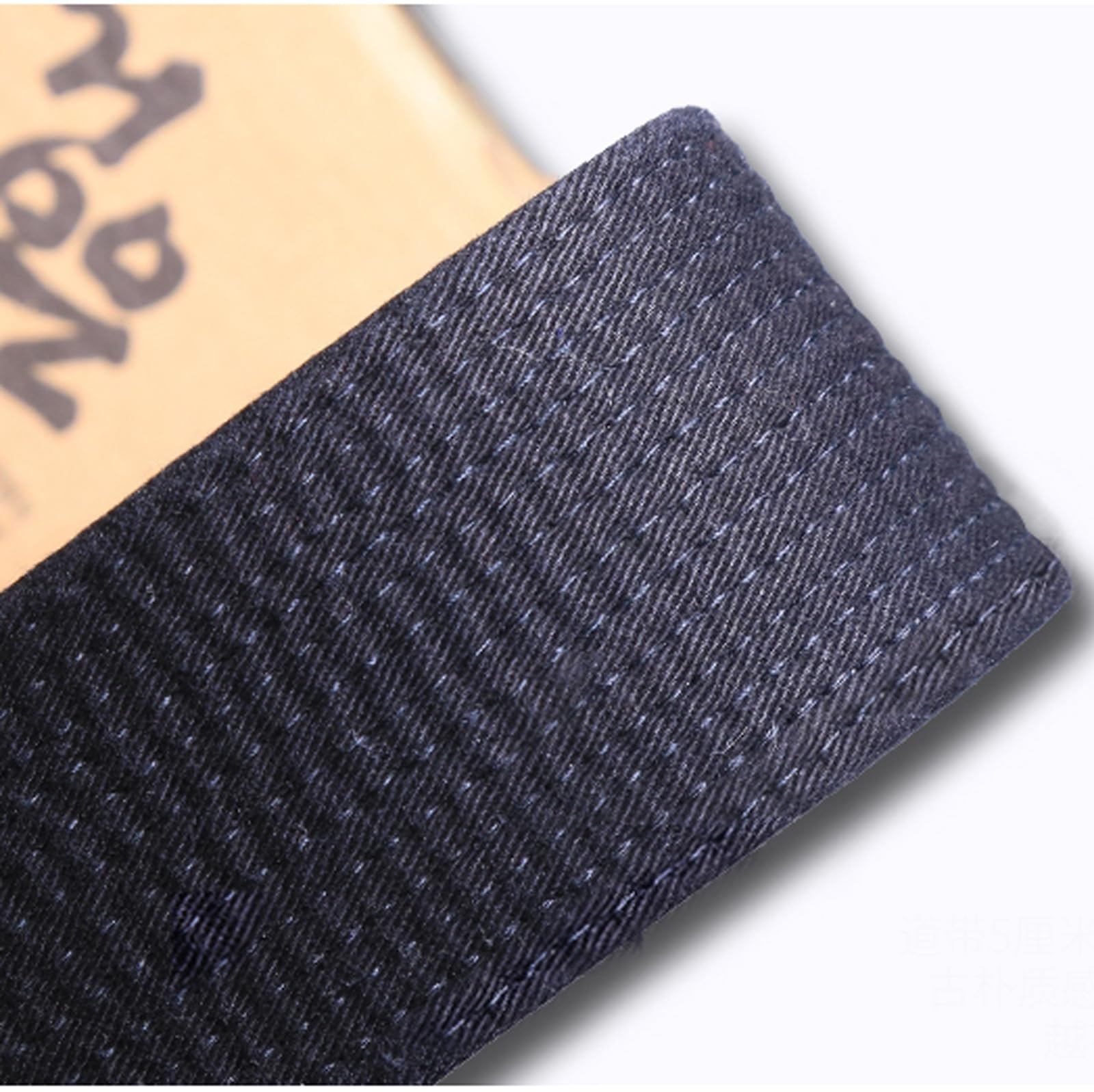Benutzerdefinierte gestickten schwarzen Gürtel für Karate Taekwondo Martial Arts Judo, Breite 2 Zoll angepasst schwarzen Gürtel