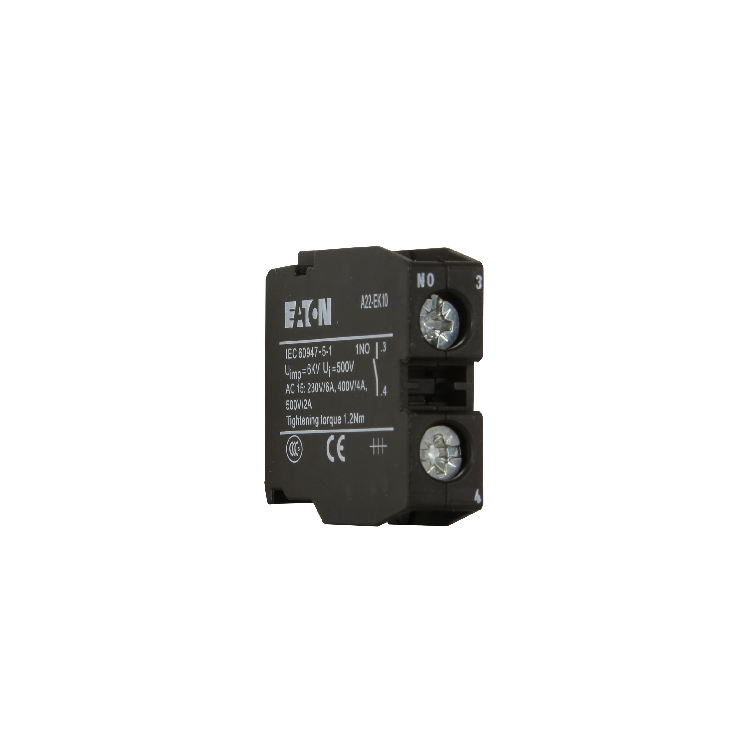 Eaton 216504 Kontaktelement 1 Schließer inklusive Befestigungsadapter Frontbefestigung Schraubanschluss M22-AK10 | online kaufen Eaton 216504 Kontaktelement 1 Schließer inklusive Befestigungsadapter Frontbefestigung Schraubanschluss M22-AK10 | online kaufen