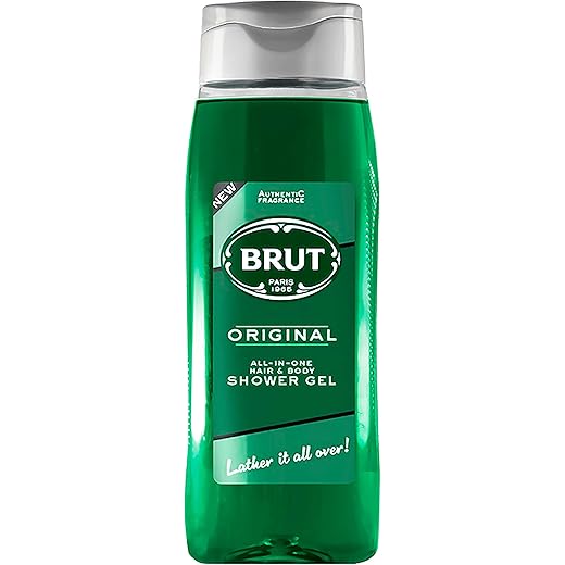 Brut Shower Gel 500ml - Hair & Body Refresh