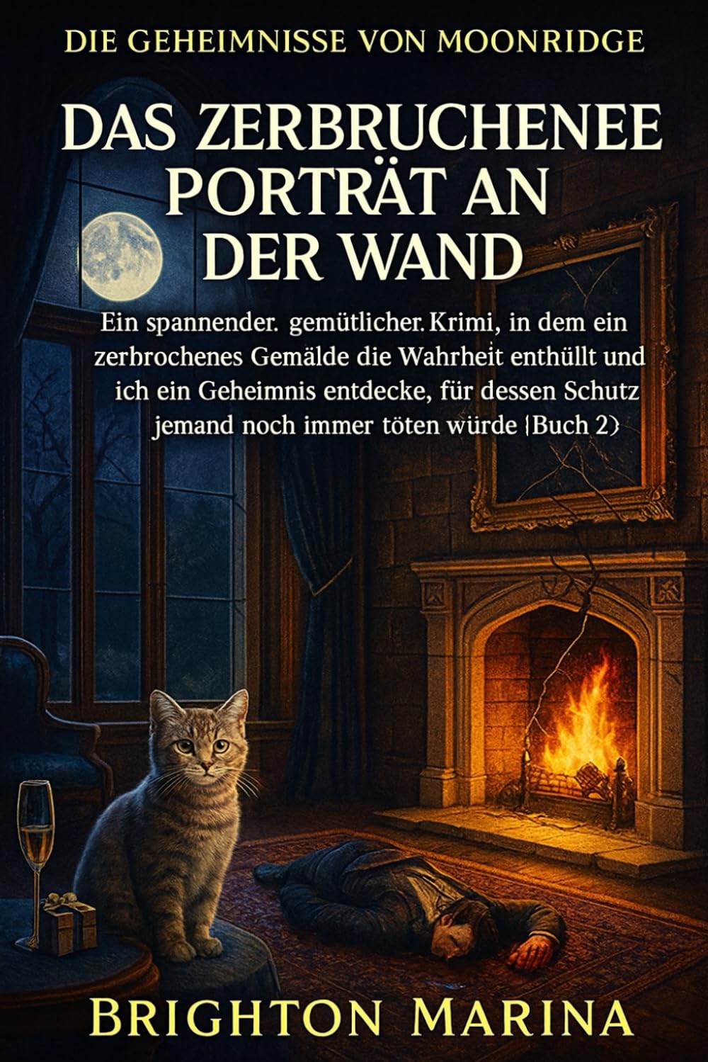 DAS ZERBRUCHSTE PORTRÄT AN DER WAND: Ein fesselnder Cozy-Krimi, in dem ein zerbrochenes Gemälde ein gefährliches Geheimnis enthüllt (Buch 2) (DIE GEHEIMNISSE VON MOONRIDGE)