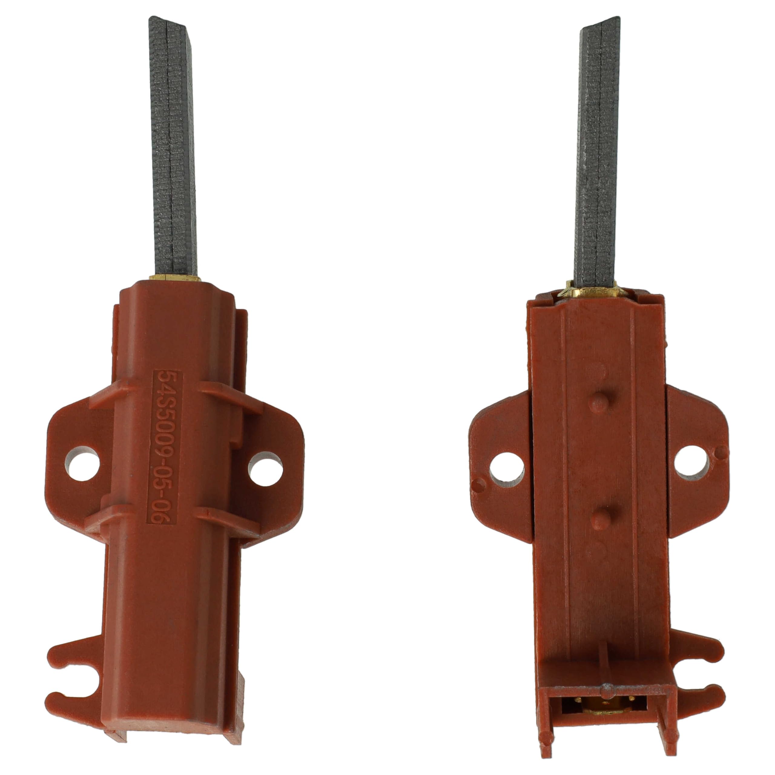 2 Spazzole Carbone Vhbw Per Lavatrice Miele – 5x15x30 Mm, Compatibili Con W853, W856, W858, W865 E Altri, Ricambio Motore 4297410