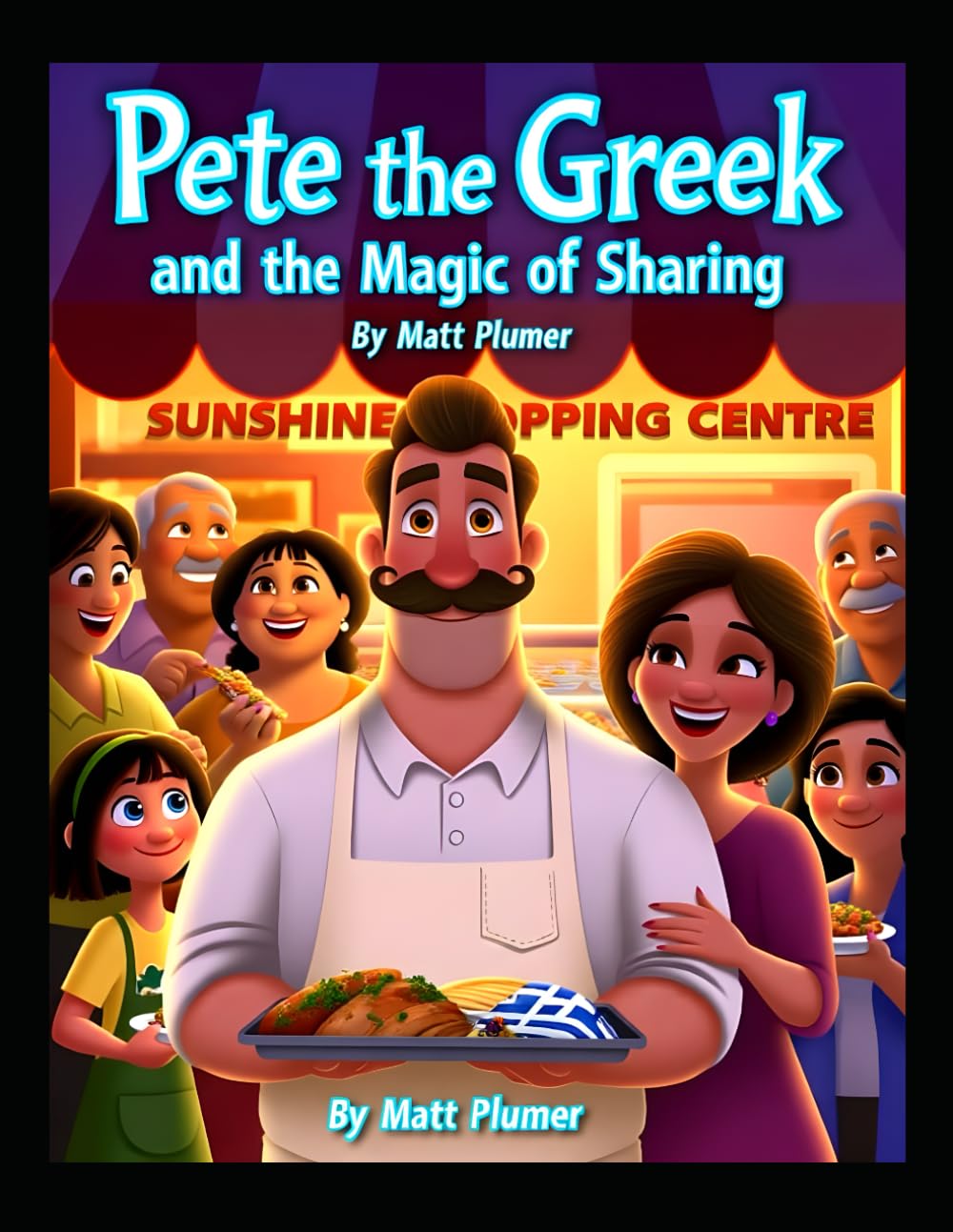 BOOK 1: PETE THE GREEK AND THE MAGIC OF SHARING | Children's Book | Bedtime Reading | Moral Stories