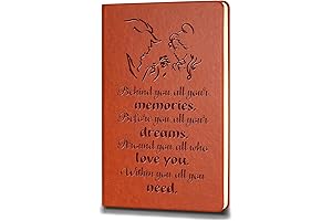 Beauty and the Beast Leather Notebook: A Timeless Tale